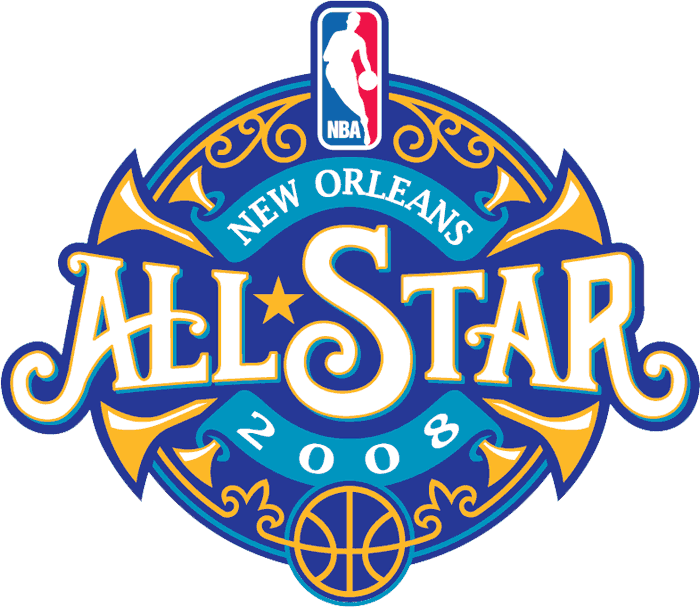 NBA All-Star Game 2008 Primary Logo DIY iron on transfer (heat transfer)